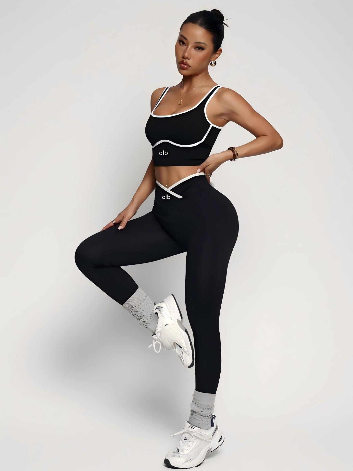 Pilates Yoga Outfit - Новый спортивный костюм из 2 предметов: