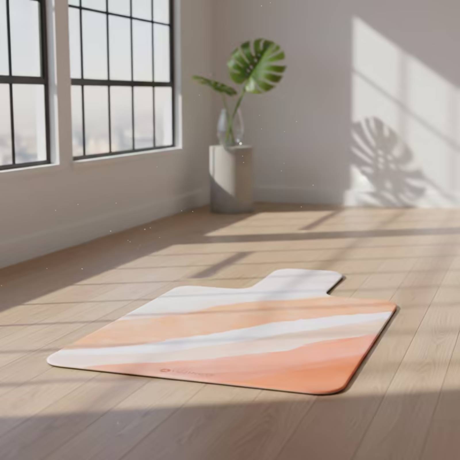 Pilates & Yoga Wohlfühlen Forchheim - Коврик для фитнеса из замши, нескользящий,