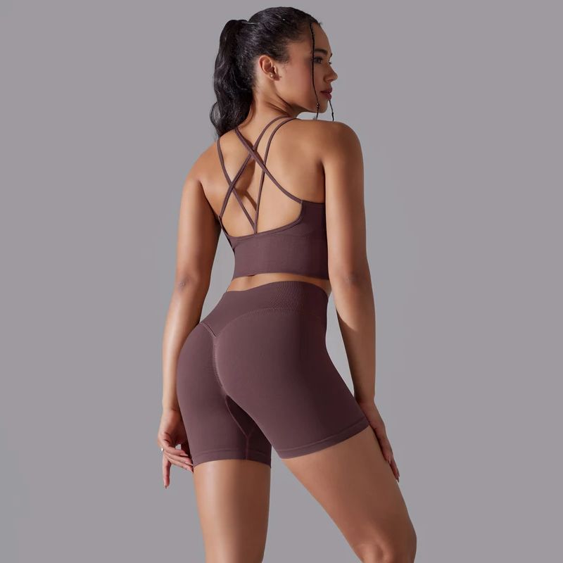 Pilates Yoga Leggings - Сексуальные комплекты для йоги, женский спортивный