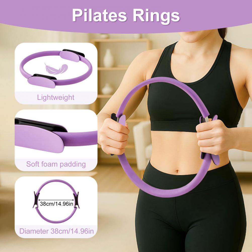 Pilates Yoga Home Workout - Женское кольцо для йоги и фитнеса,