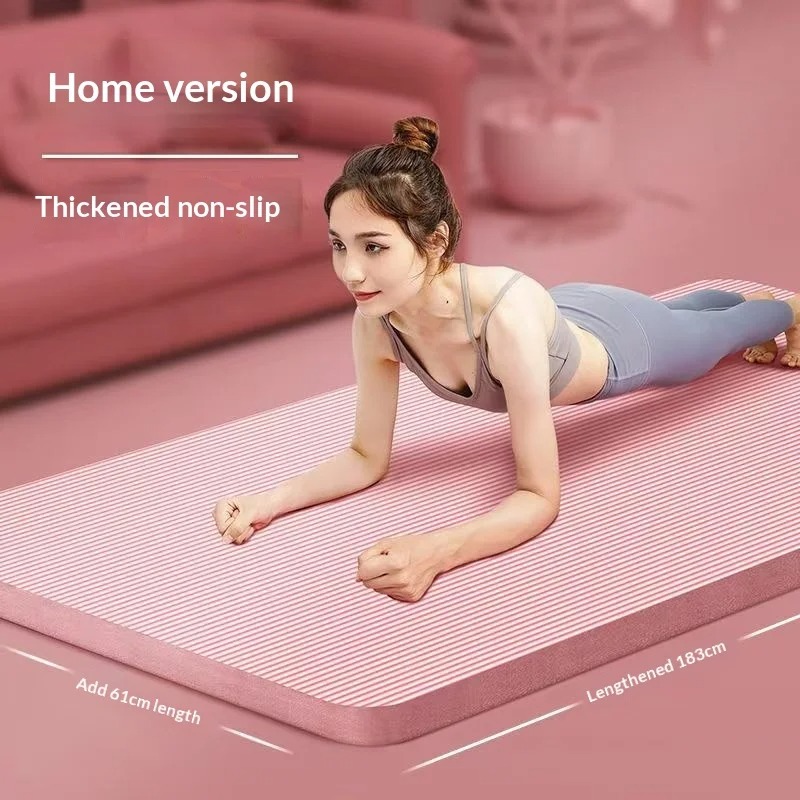 Утолщенный нескользящий коврик – обзор и цена Pilates Yoga Home Workout