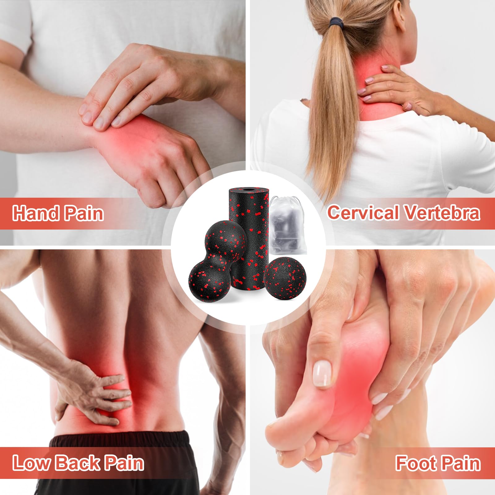 Полый валик для йоги, массажны – обзор и цена Pilates Yoga Block