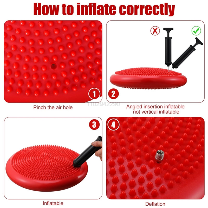13,5 дюймов/34 см надувная кач – обзор и цена Exercise Disc Inflatable