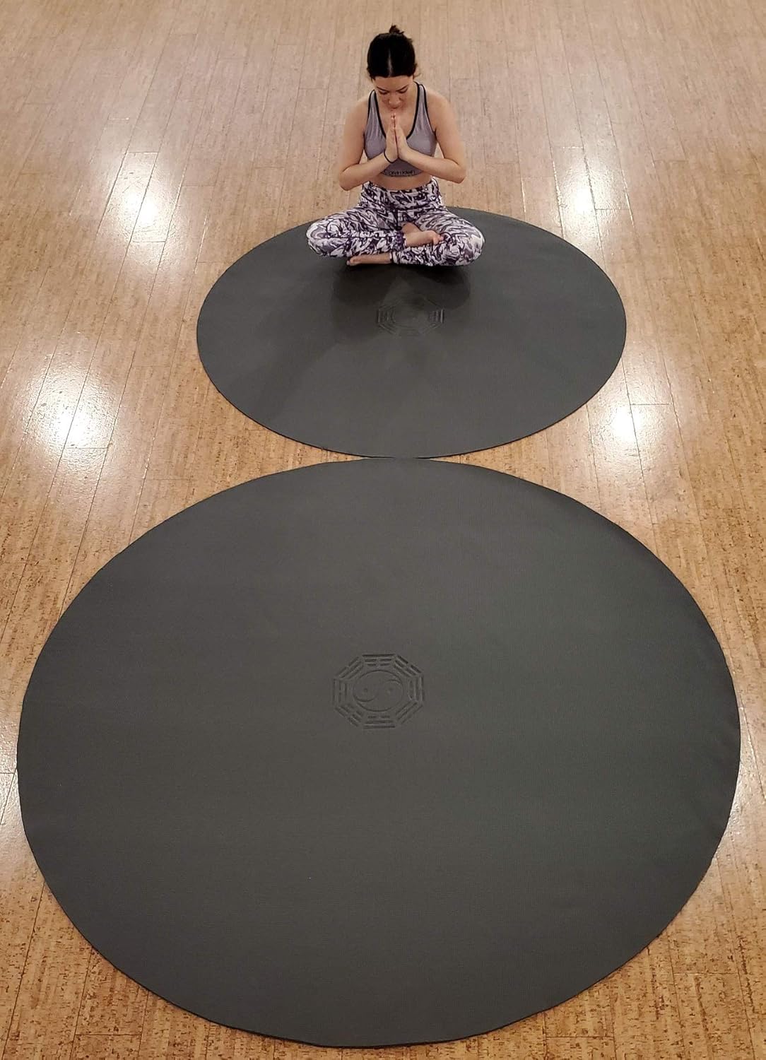 Большой круглый коврик для йог – обзор и цена Pilates Yoga And Tai Chi