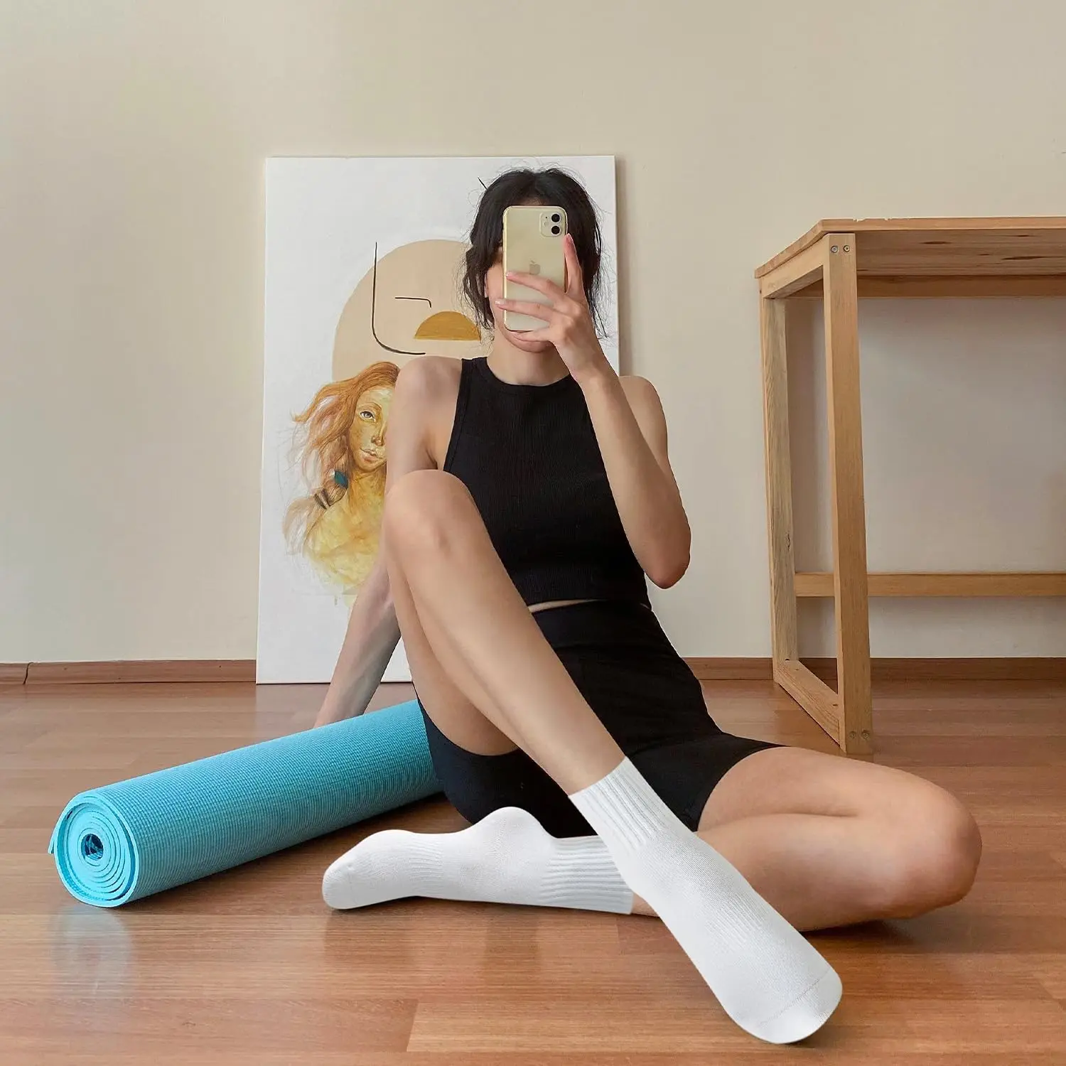 4 пары женских носков для йоги – обзор и цена Pilates & Yoga Wohlfühlen Forchheim