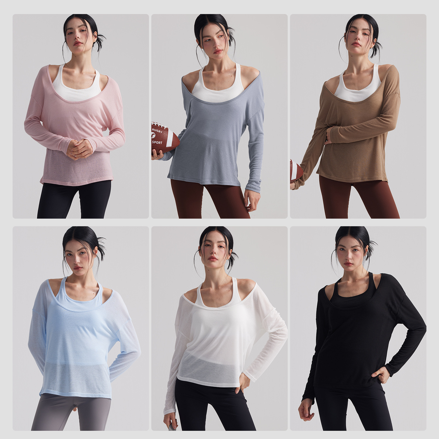 Женская свободная полупрозрачн – обзор и цена Pilates Yoga Outfit